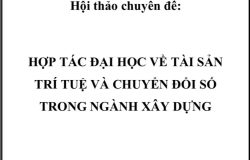 (04/12/2024) IPTC và MTU phối hợp tổ chức hội thảo “Hợp tác đại học về tài sản trí tuệ và chuyển đổi số trong ngành xây dựng” tại Vĩnh Long