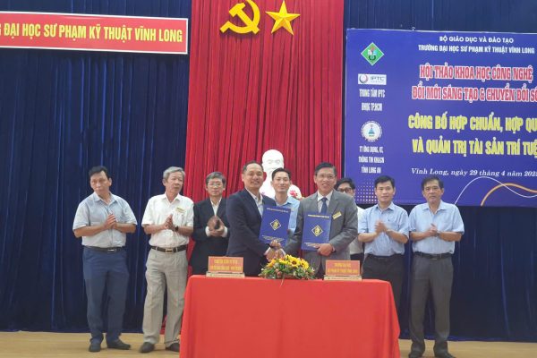VLUTE, IPTC và Sở KH&CN Tỉnh Vĩnh long,…. phối hợp tổ chức Hội thảo và tập huấn chuyên đề “Hoạt động doanh nghiệp Khoa học và  công nghệ trong trường đại học” ngày 29 tháng 04 năm 2024