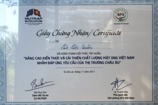 Kết nối doanh nghiệp 1: Mật ong Quân Phát