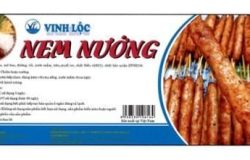 Nhãn dán nem nướng Vinh Lộc được chấp nhận đơn hợp lệ: Thêm một bước chuẩn hóa sản phẩm chế biến